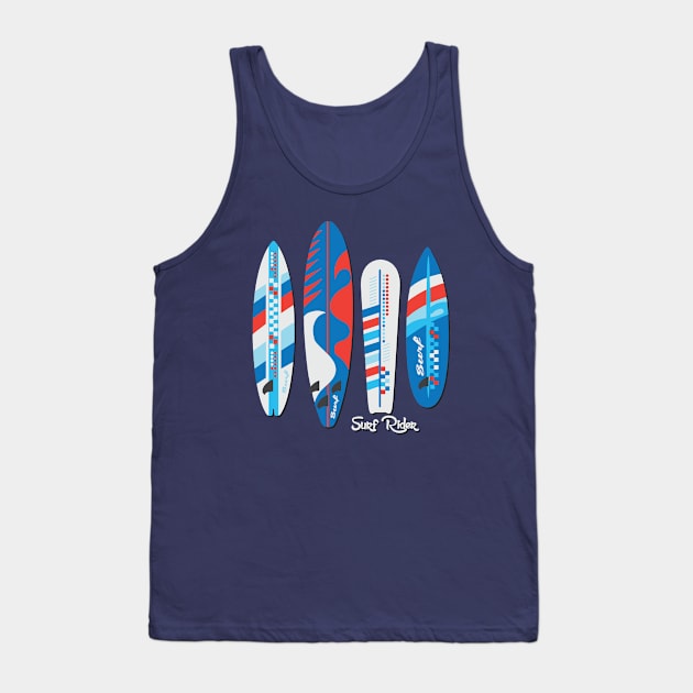 My Surfboard Tank Top by arexzim